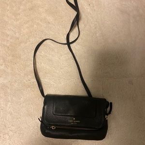 Black Kate spade crossbody bag